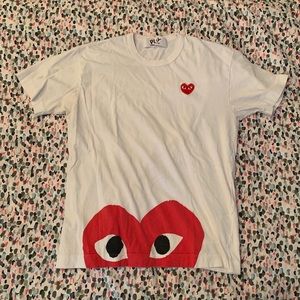 Comme des Garçons Half heart tee shirt authentic